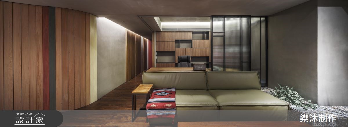 35坪新成屋(5年以下)＿北歐風客廳案例圖片＿樂沐制作空間設計＿樂沐_08之3