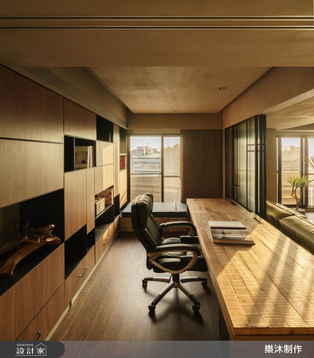 35坪新成屋(5年以下)＿北歐風工作區案例圖片＿樂沐制作空間設計＿樂沐_08之6