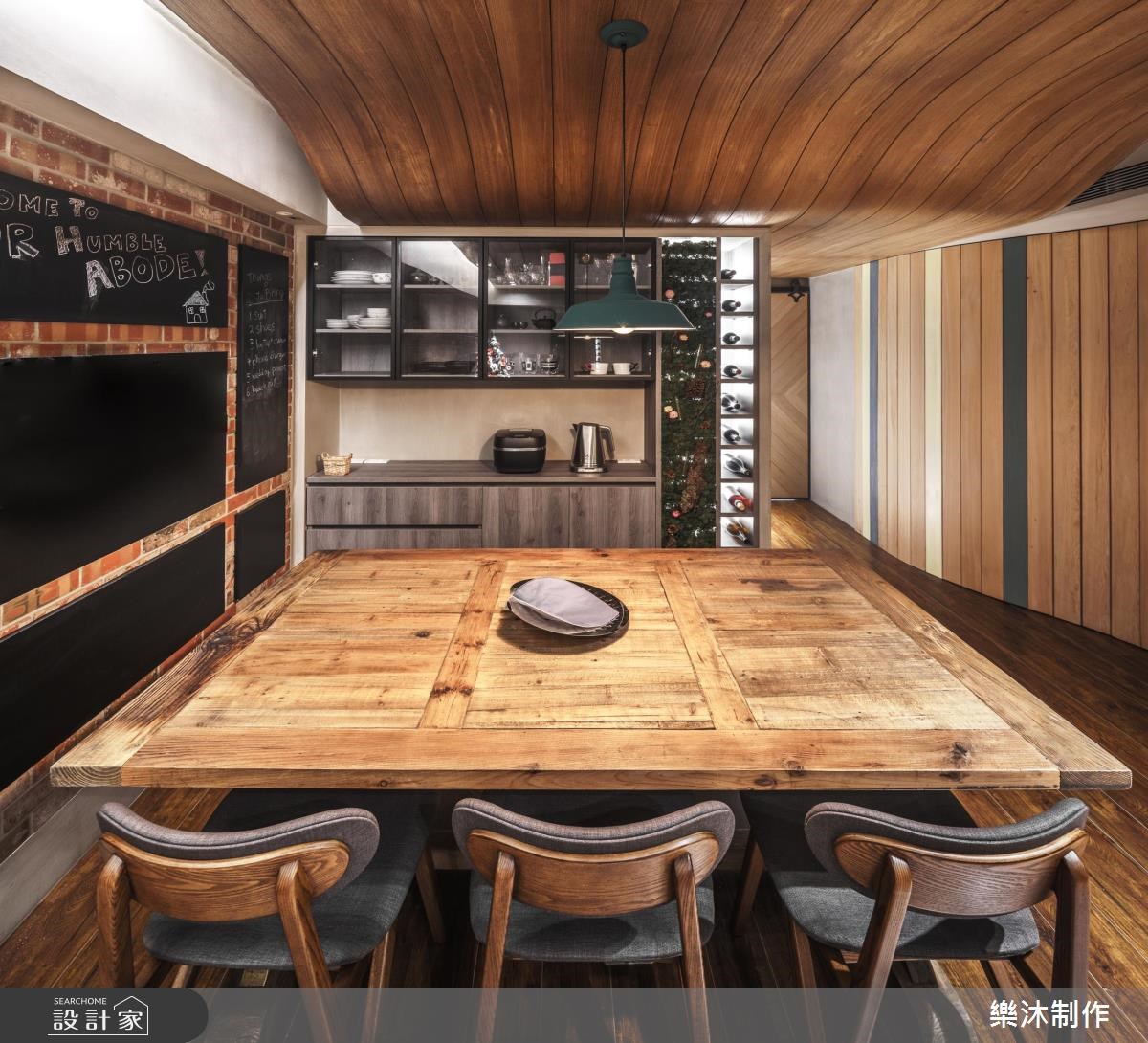 35坪新成屋(5年以下)＿北歐風餐廳案例圖片＿樂沐制作空間設計＿樂沐_08之9