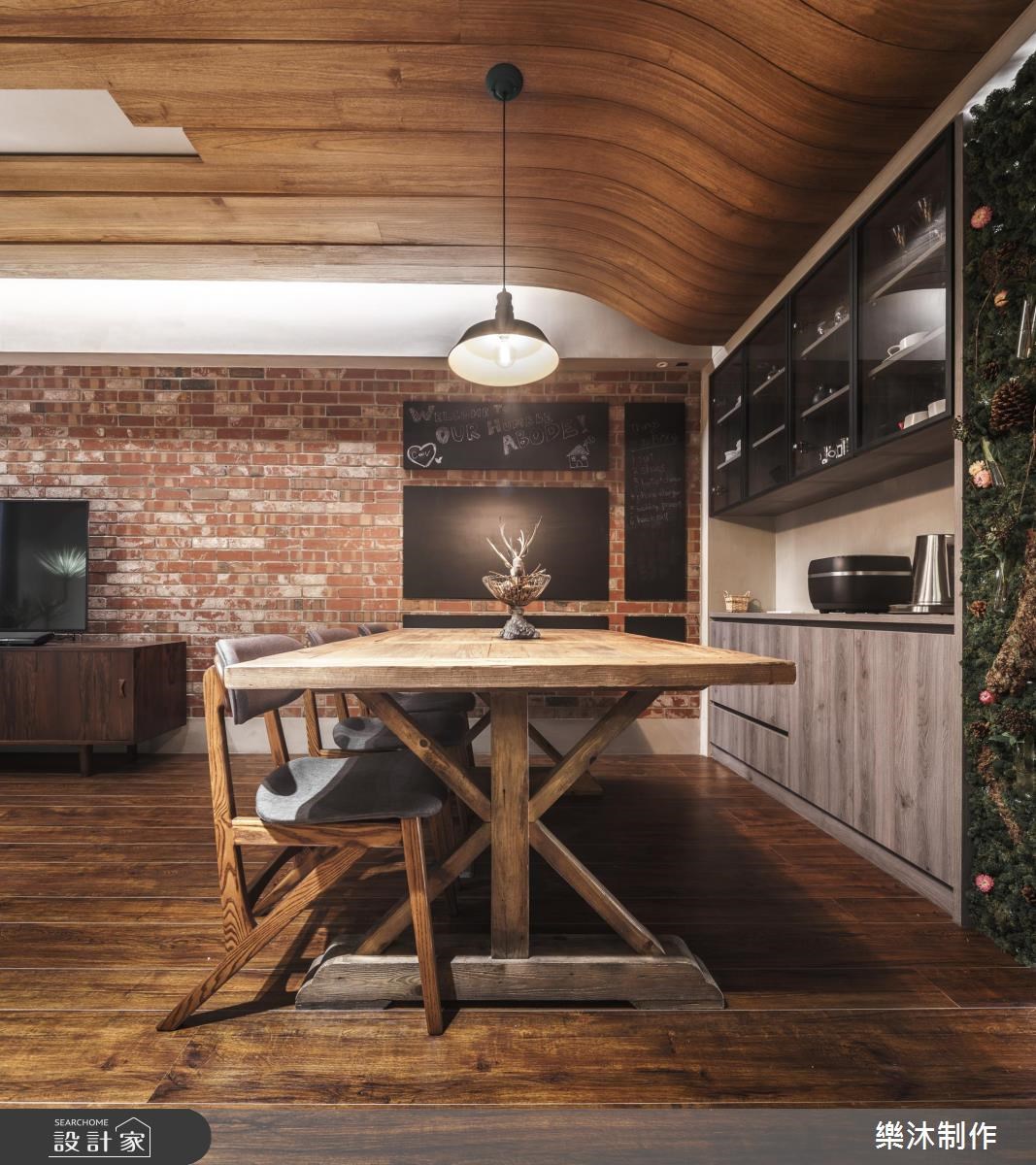 35坪新成屋(5年以下)＿北歐風餐廳案例圖片＿樂沐制作空間設計＿樂沐_08之10