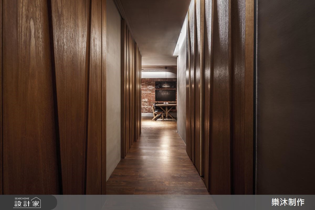 35坪新成屋(5年以下)＿北歐風走廊案例圖片＿樂沐制作空間設計＿樂沐_08之12