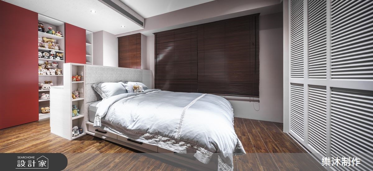 35坪新成屋(5年以下)＿北歐風臥室案例圖片＿樂沐制作空間設計＿樂沐_08之13