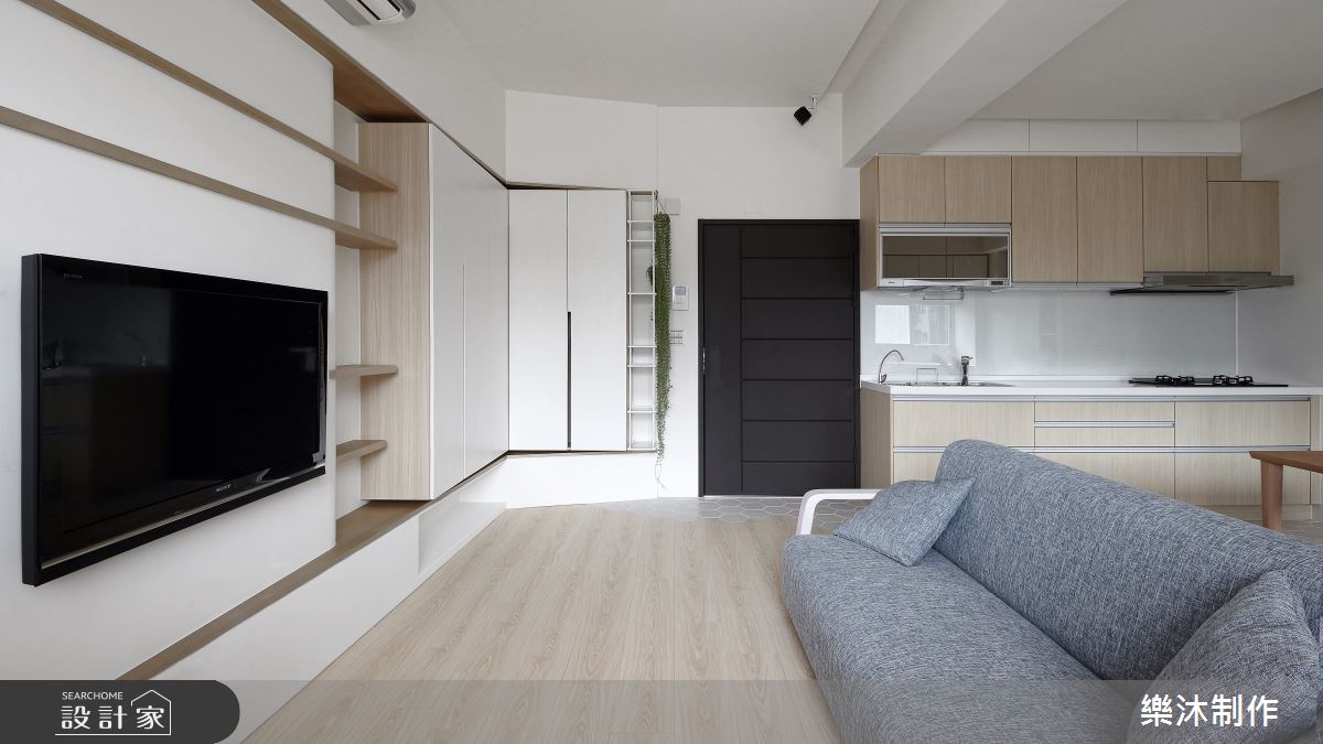 21坪中古屋(5~15年)＿北歐風案例圖片＿樂沐制作空間設計＿樂沐_12之1