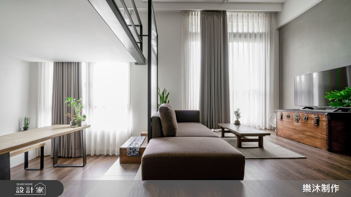 13坪新成屋(5年以下)＿混搭風案例圖片＿樂沐制作空間設計＿樂沐_13之2