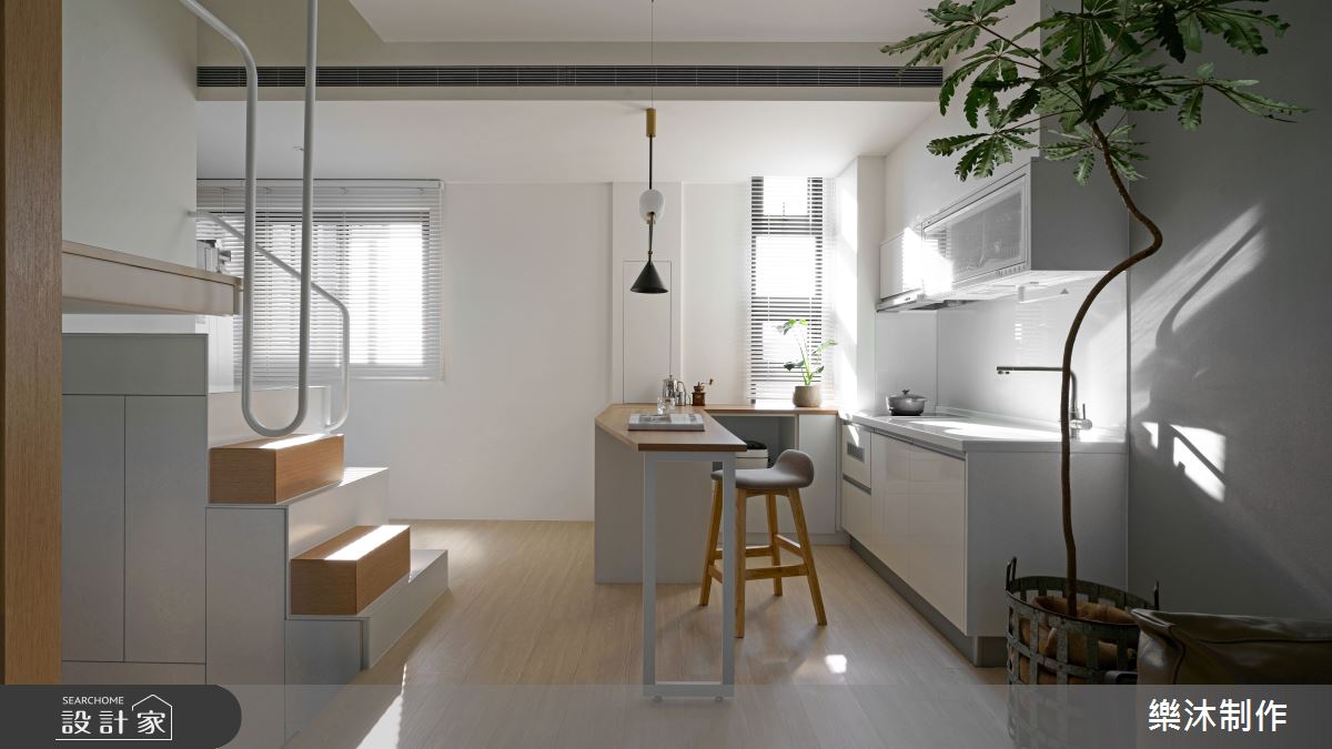 15坪新成屋(5年以下)＿北歐風案例圖片＿樂沐制作空間設計＿樂沐_15之6