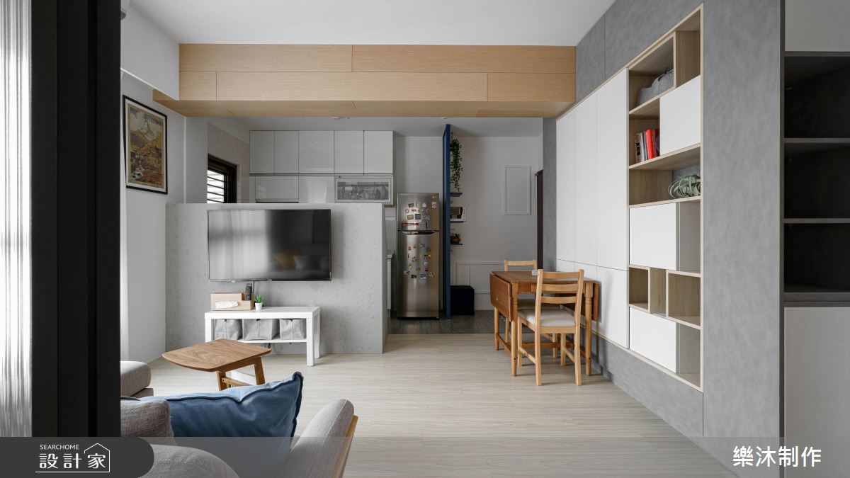 20坪中古屋(5~15年)＿北歐風案例圖片＿樂沐制作空間設計＿樂沐_22之3