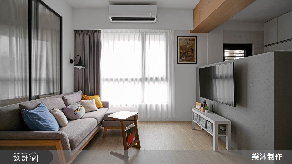 20坪中古屋(5~15年)＿北歐風案例圖片＿樂沐制作空間設計＿樂沐_22之5