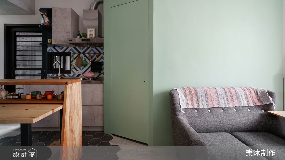 10坪新成屋(5年以下)＿北歐風案例圖片＿樂沐制作空間設計＿樂沐_23之2