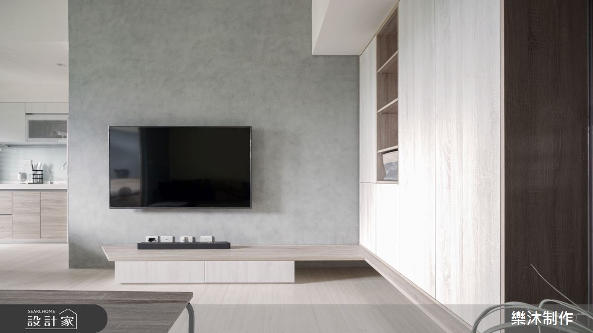 17坪新成屋(5年以下)＿北歐風案例圖片＿樂沐制作空間設計＿樂沐_28之2