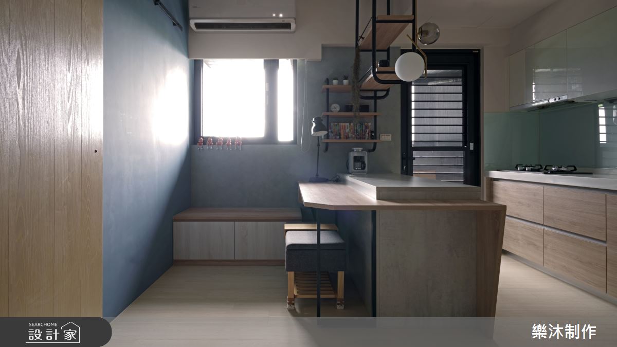 17坪新成屋(5年以下)＿北歐風案例圖片＿樂沐制作空間設計＿樂沐_28之5