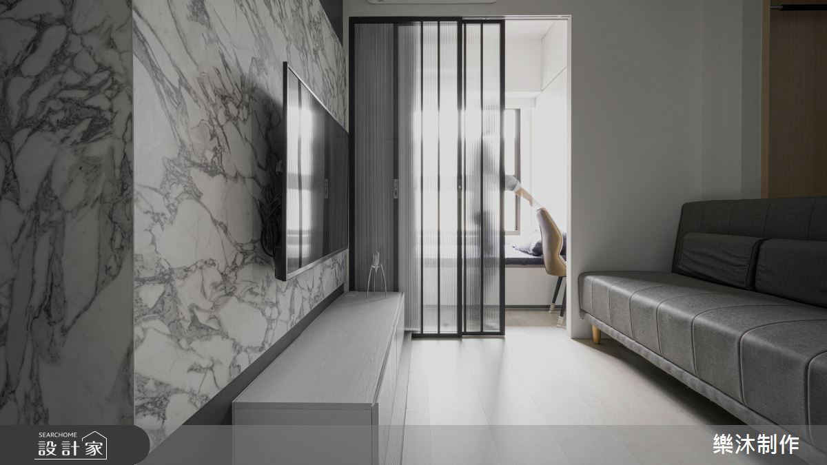 20坪新成屋(5年以下)＿現代風客廳案例圖片＿樂沐制作空間設計＿樂沐_34之3