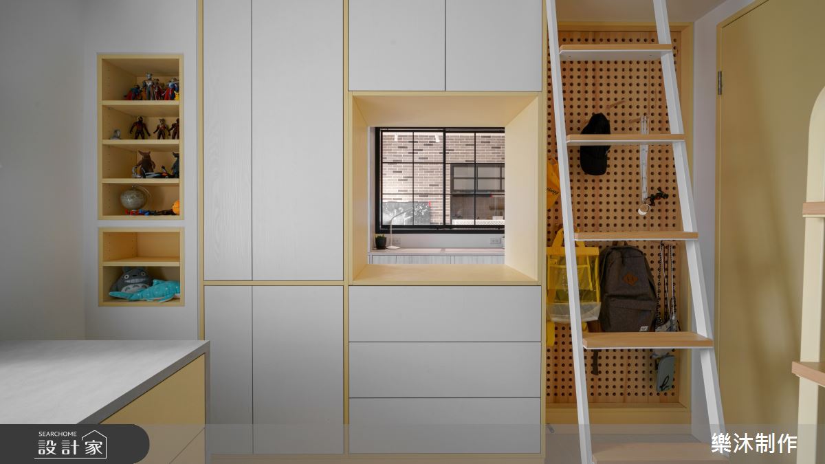 26坪老屋(16~30年)＿混搭風兒童房兒童房案例圖片＿樂沐制作空間設計＿樂沐_36之10