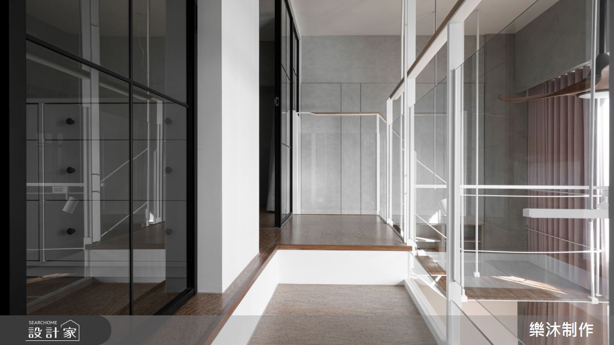 14坪中古屋(5~15年)＿現代風走廊案例圖片＿樂沐制作空間設計＿樂沐_37之6