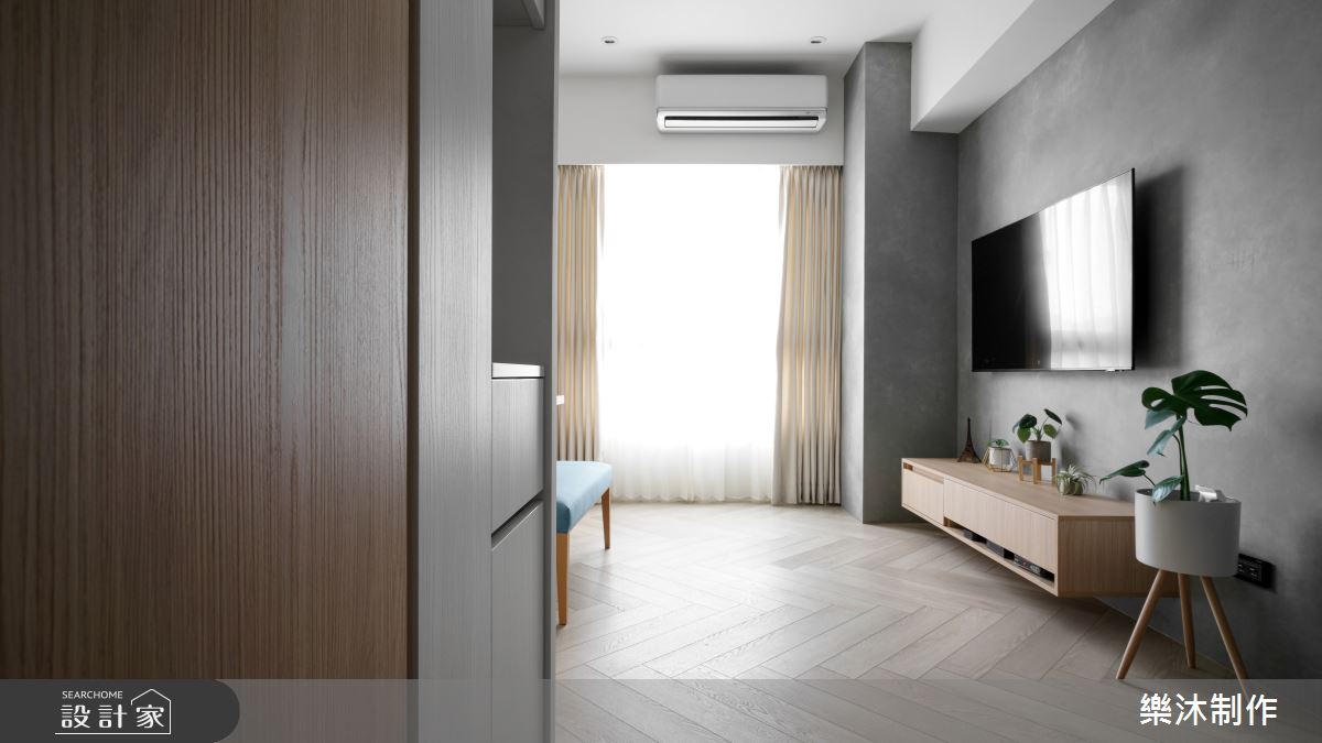 21坪中古屋(5~15年)＿北歐風玄關案例圖片＿樂沐制作空間設計＿樂沐_42之3