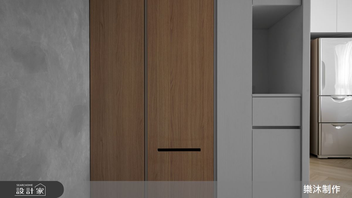 21坪中古屋(5~15年)＿北歐風玄關案例圖片＿樂沐制作空間設計＿樂沐_42之5