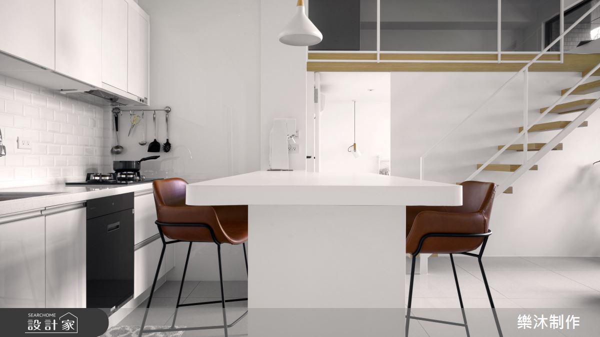 18坪新成屋(5年以下)＿北歐風餐廳案例圖片＿樂沐制作空間設計＿樂沐_43之6