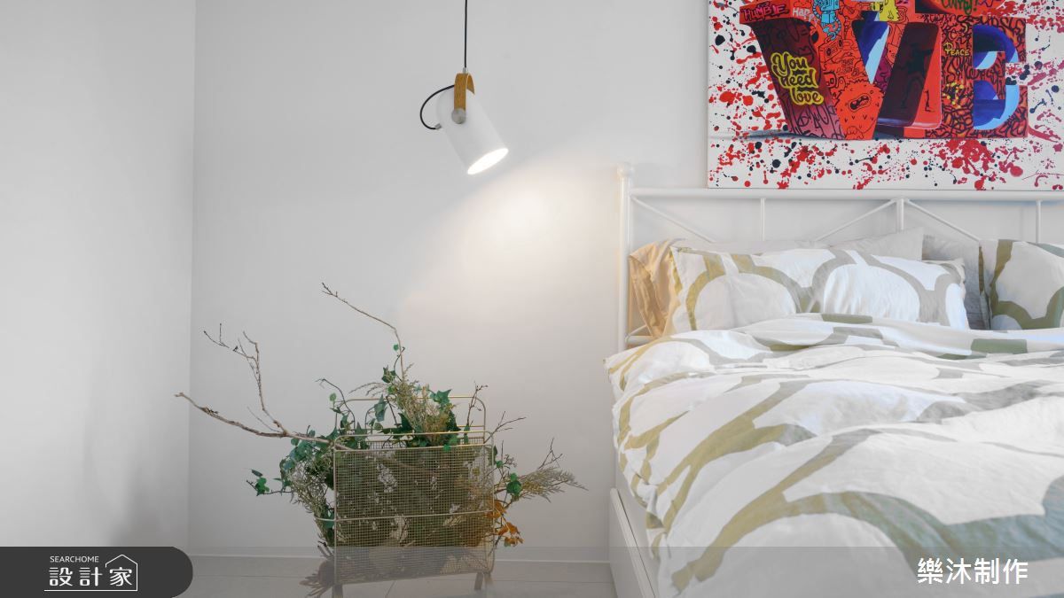 18坪新成屋(5年以下)＿北歐風臥室案例圖片＿樂沐制作空間設計＿樂沐_43之9