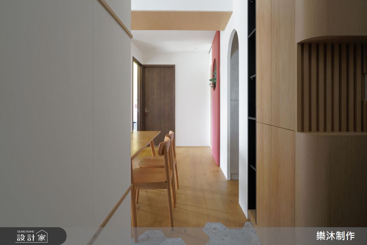 22坪新成屋(5年以下)＿北歐風玄關案例圖片＿樂沐制作空間設計＿樂沐_46之7