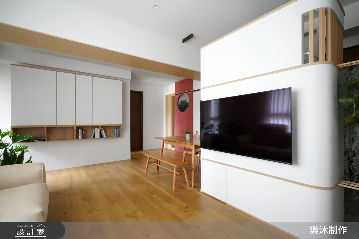 22坪新成屋(5年以下)＿北歐風客廳餐廳案例圖片＿樂沐制作空間設計＿樂沐_46之9