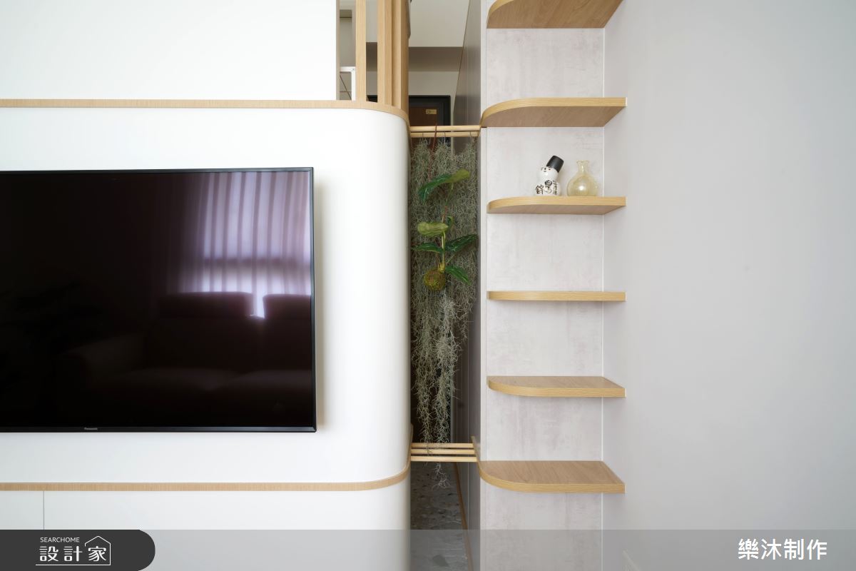 22坪新成屋(5年以下)＿北歐風客廳案例圖片＿樂沐制作空間設計＿樂沐_46之10