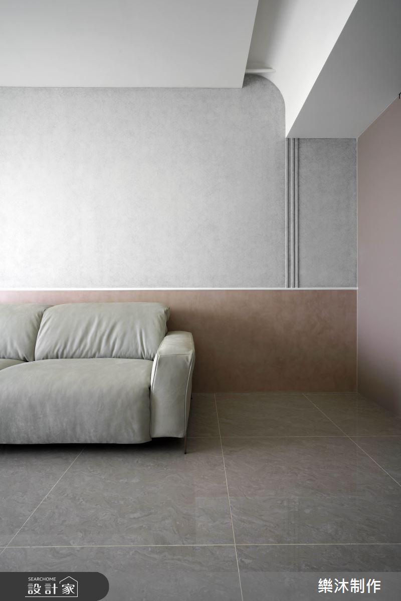 35坪新成屋(5年以下)＿現代風客廳案例圖片＿樂沐制作空間設計＿樂沐_47之8