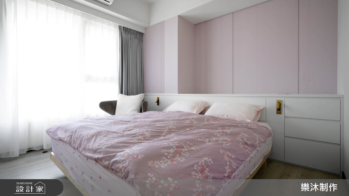35坪新成屋(5年以下)＿現代風臥室案例圖片＿樂沐制作空間設計＿樂沐_47之10