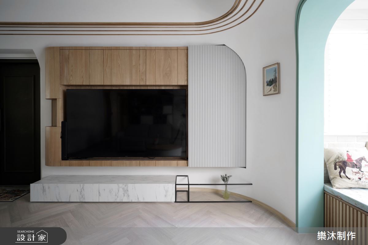 34坪老屋(31~40年)＿鄉村風客廳案例圖片＿樂沐制作空間設計＿樂沐_48之3