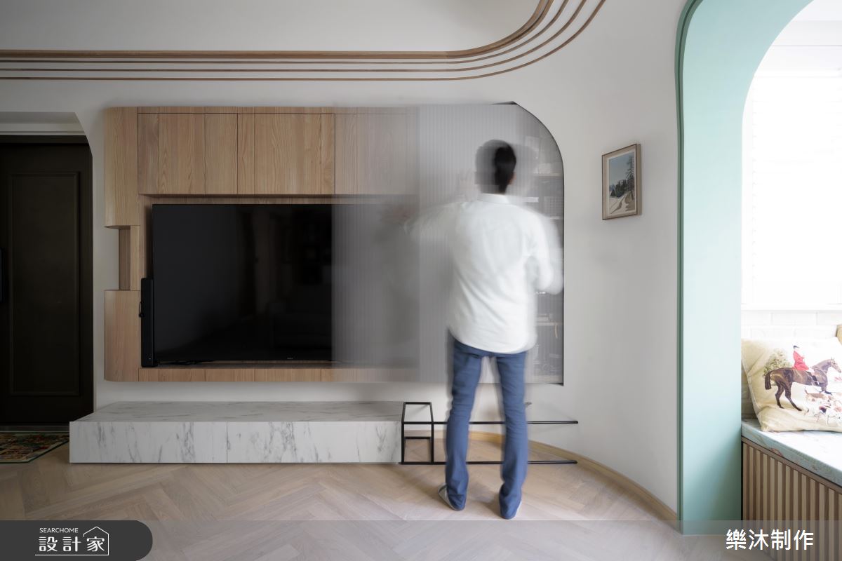 34坪老屋(31~40年)＿鄉村風客廳案例圖片＿樂沐制作空間設計＿樂沐_48之4