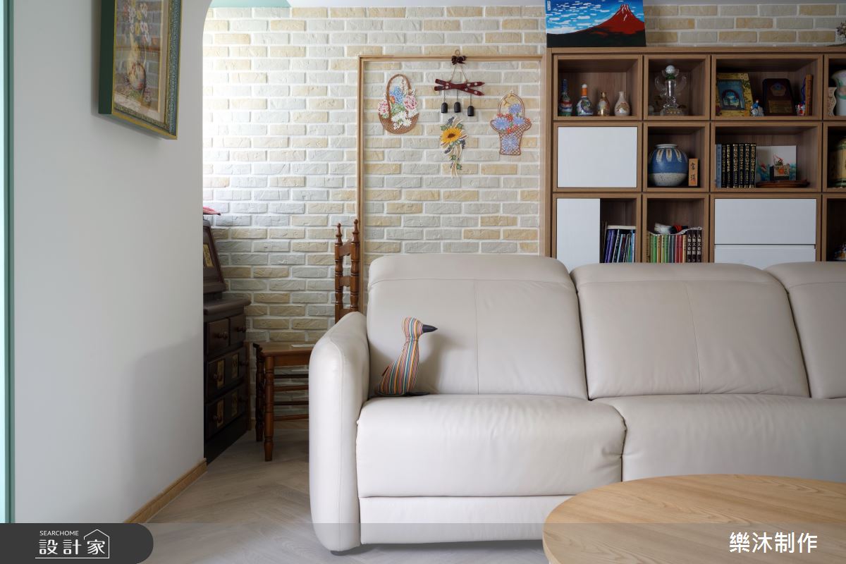 34坪老屋(31~40年)＿鄉村風客廳案例圖片＿樂沐制作空間設計＿樂沐_48之5