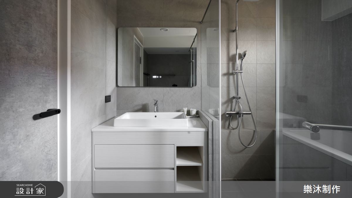 21坪老屋(16~30年)＿北歐風浴室案例圖片＿樂沐制作空間設計＿樂沐_49之13