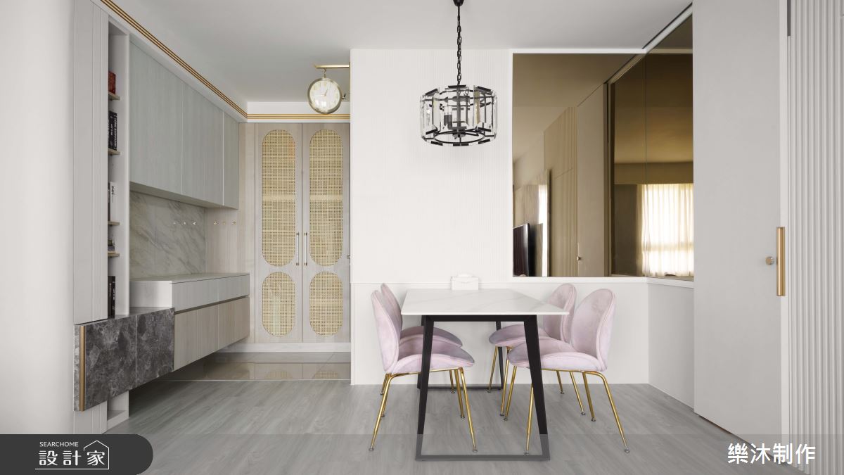 31坪新成屋(5年以下)＿北歐風玄關餐廳案例圖片＿樂沐制作空間設計＿樂沐_51之5
