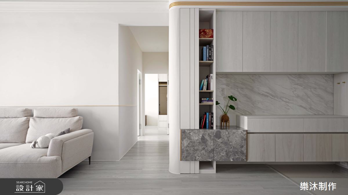 31坪新成屋(5年以下)＿北歐風客廳餐廳走廊案例圖片＿樂沐制作空間設計＿樂沐_51之10