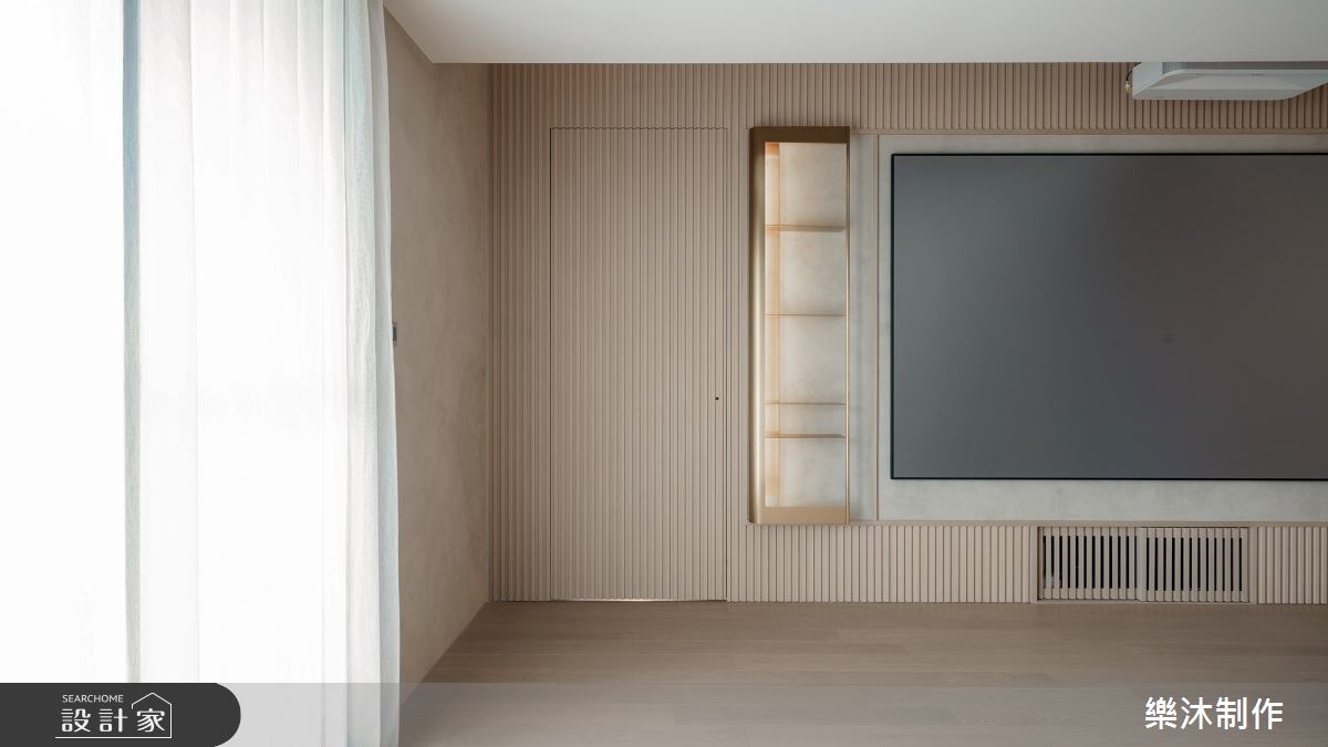45坪預售屋＿北歐風客廳案例圖片＿樂沐制作空間設計＿樂沐_54之11