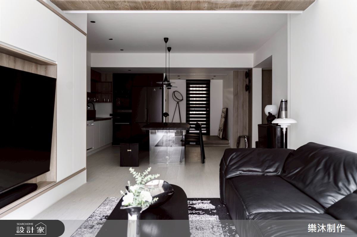 27坪老屋(31~40年)＿現代風客廳餐廳廚房案例圖片＿樂沐制作空間設計＿樂沐_56之4