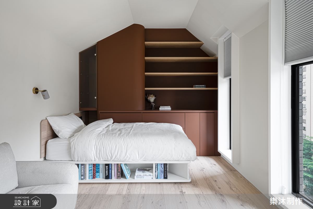 35坪中古屋(5~15年)＿日式風臥室案例圖片＿樂沐制作空間設計＿樂沐_57之40