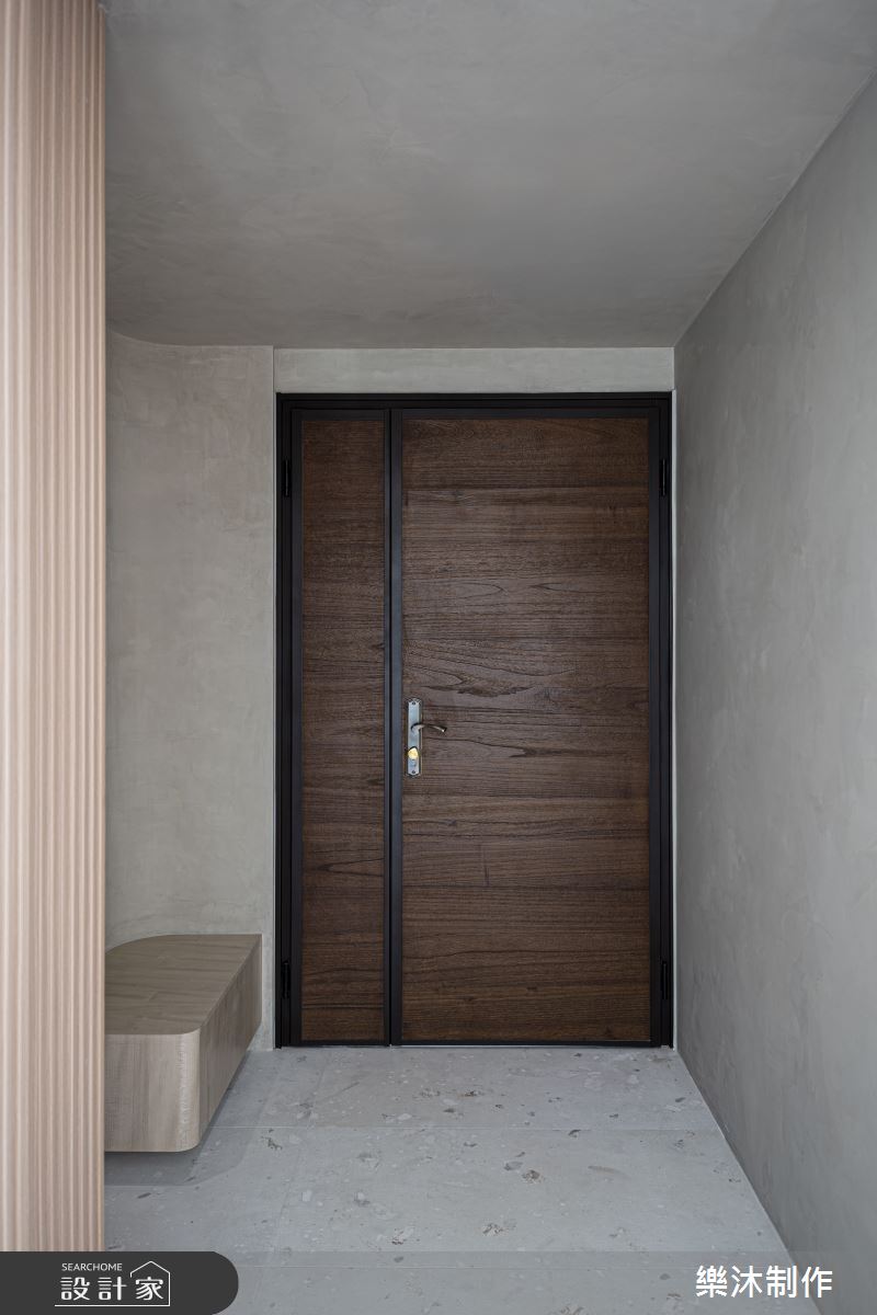 35坪中古屋(5~15年)＿日式風玄關案例圖片＿樂沐制作空間設計＿樂沐_57之1