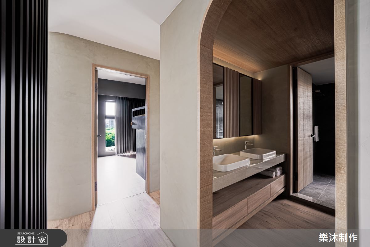 35坪中古屋(5~15年)＿日式風臥室浴室案例圖片＿樂沐制作空間設計＿樂沐_57之21
