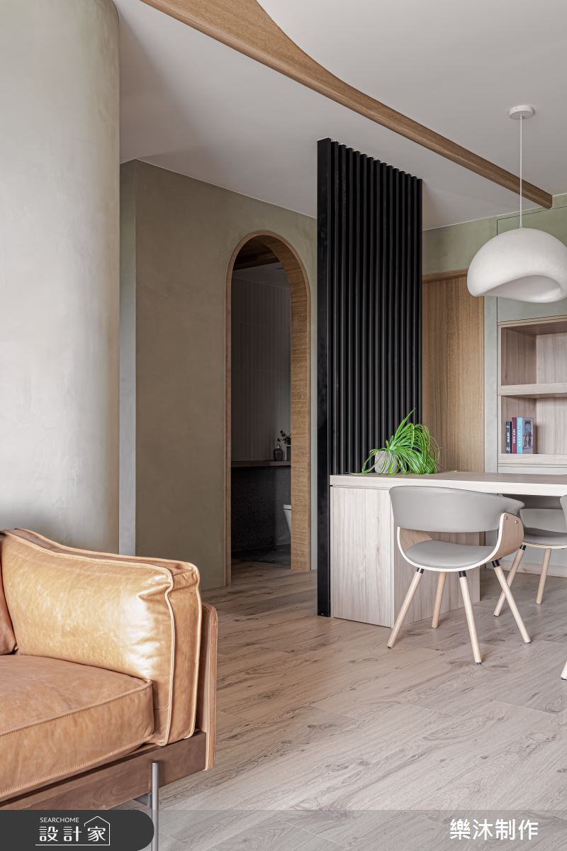 35坪中古屋(5~15年)＿日式風客廳餐廳案例圖片＿樂沐制作空間設計＿樂沐_57之20