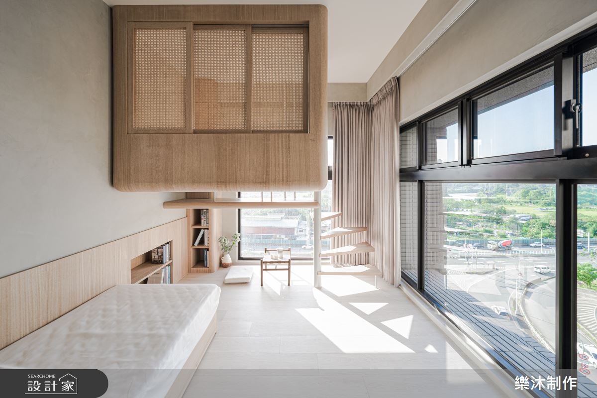 35坪中古屋(5~15年)＿日式風臥室案例圖片＿樂沐制作空間設計＿樂沐_57之28