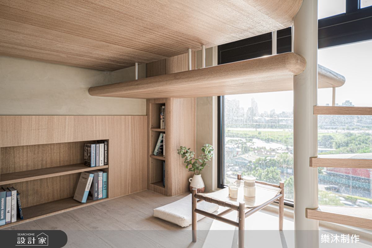 35坪中古屋(5~15年)＿日式風臥室案例圖片＿樂沐制作空間設計＿樂沐_57之32