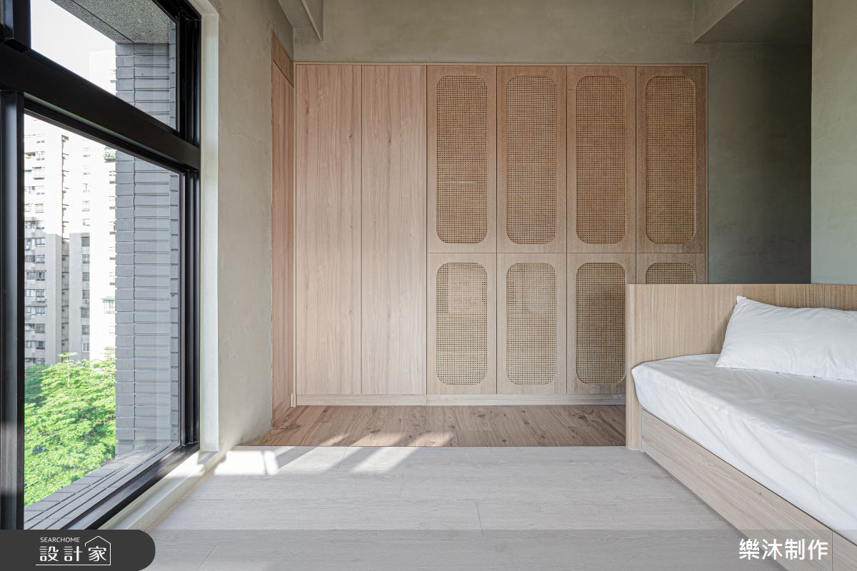 35坪中古屋(5~15年)＿日式風臥室案例圖片＿樂沐制作空間設計＿樂沐_57之34