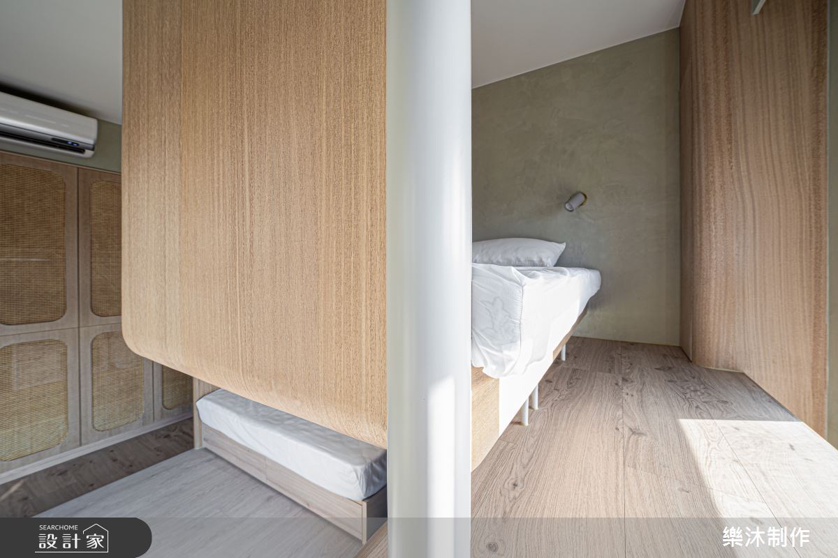 35坪中古屋(5~15年)＿日式風臥室案例圖片＿樂沐制作空間設計＿樂沐_57之36