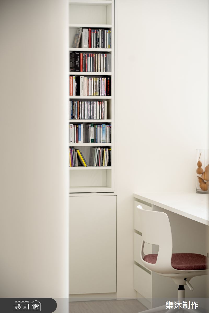 23坪老屋(16~30年)＿北歐風書房案例圖片＿樂沐制作空間設計＿樂沐_58之7