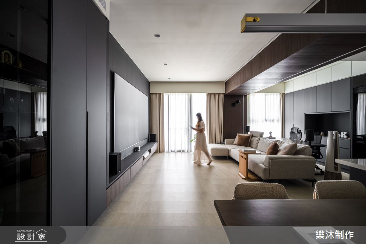 26坪新成屋(5年以下)＿現代風客廳餐廳案例圖片＿樂沐制作空間設計＿樂沐_59之10