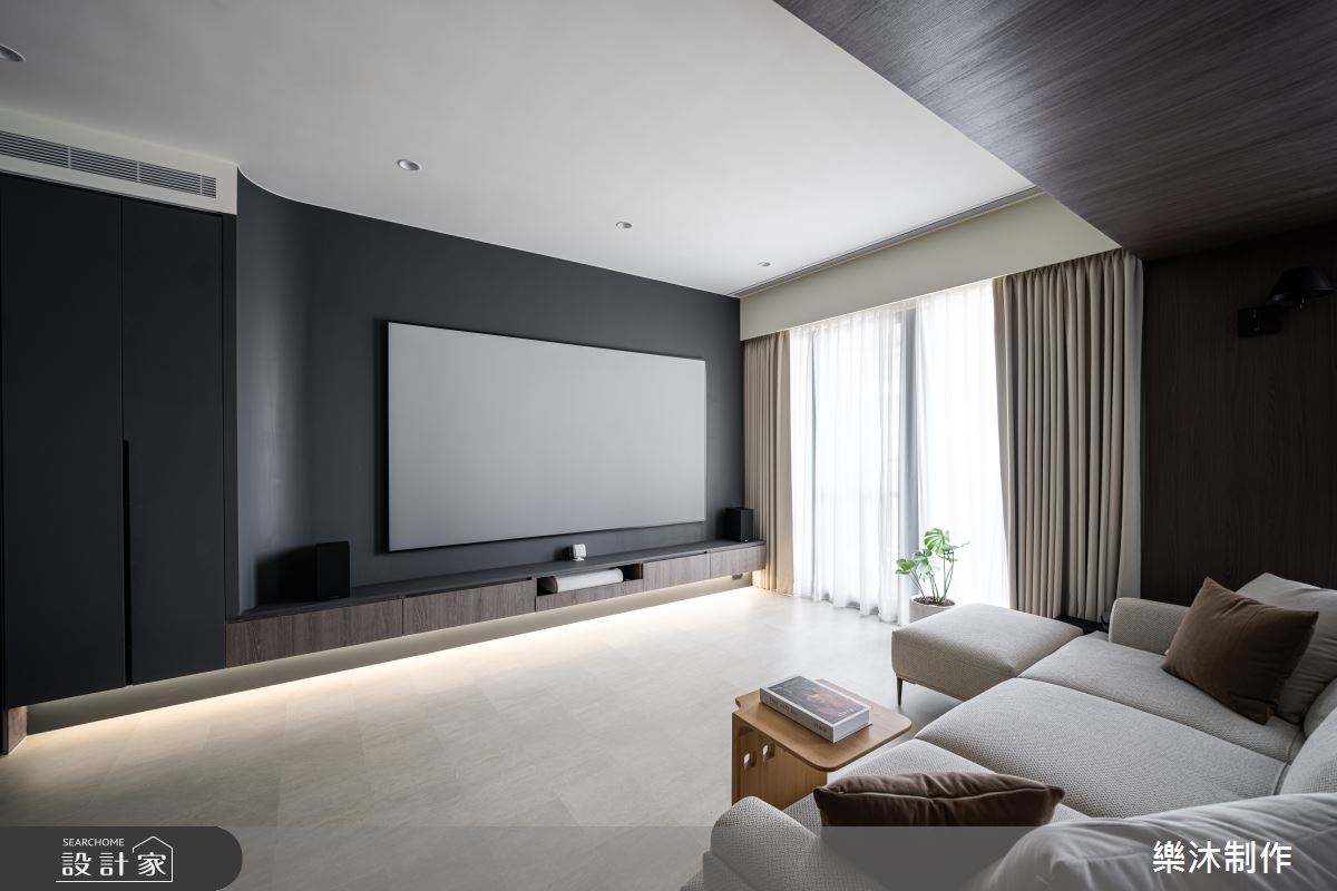26坪新成屋(5年以下)＿現代風客廳案例圖片＿樂沐制作空間設計＿樂沐_59之12