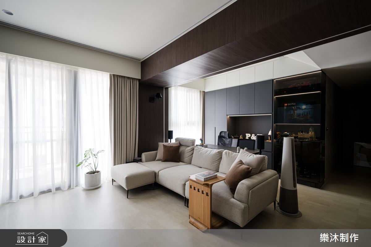 26坪新成屋(5年以下)＿現代風客廳案例圖片＿樂沐制作空間設計＿樂沐_59之15