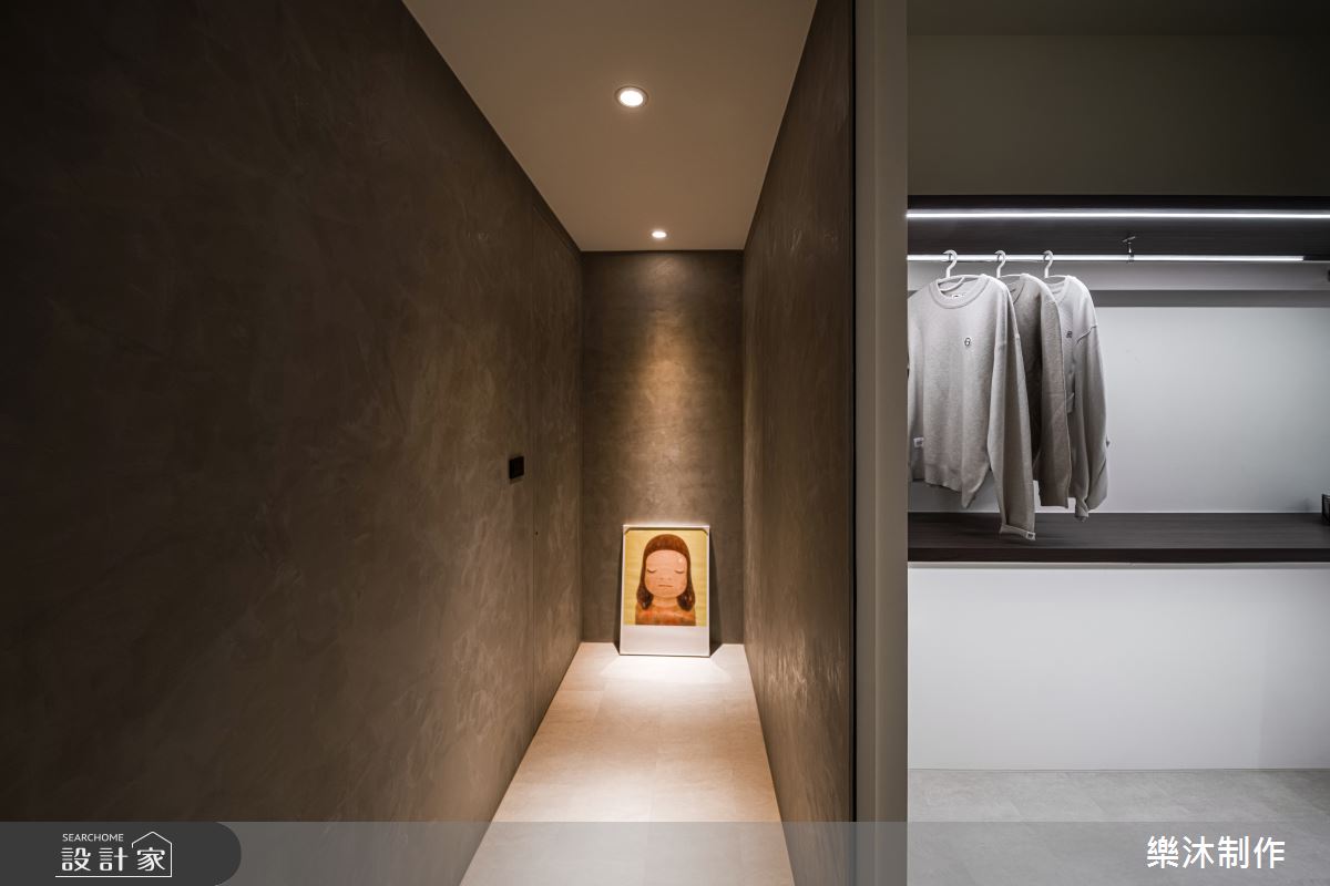 26坪新成屋(5年以下)＿現代風更衣間走廊案例圖片＿樂沐制作空間設計＿樂沐_59之21