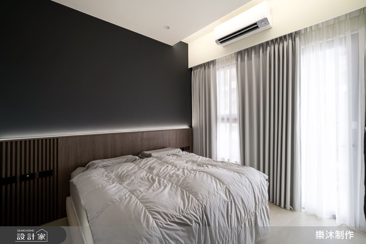 26坪新成屋(5年以下)＿現代風臥室案例圖片＿樂沐制作空間設計＿樂沐_59之22