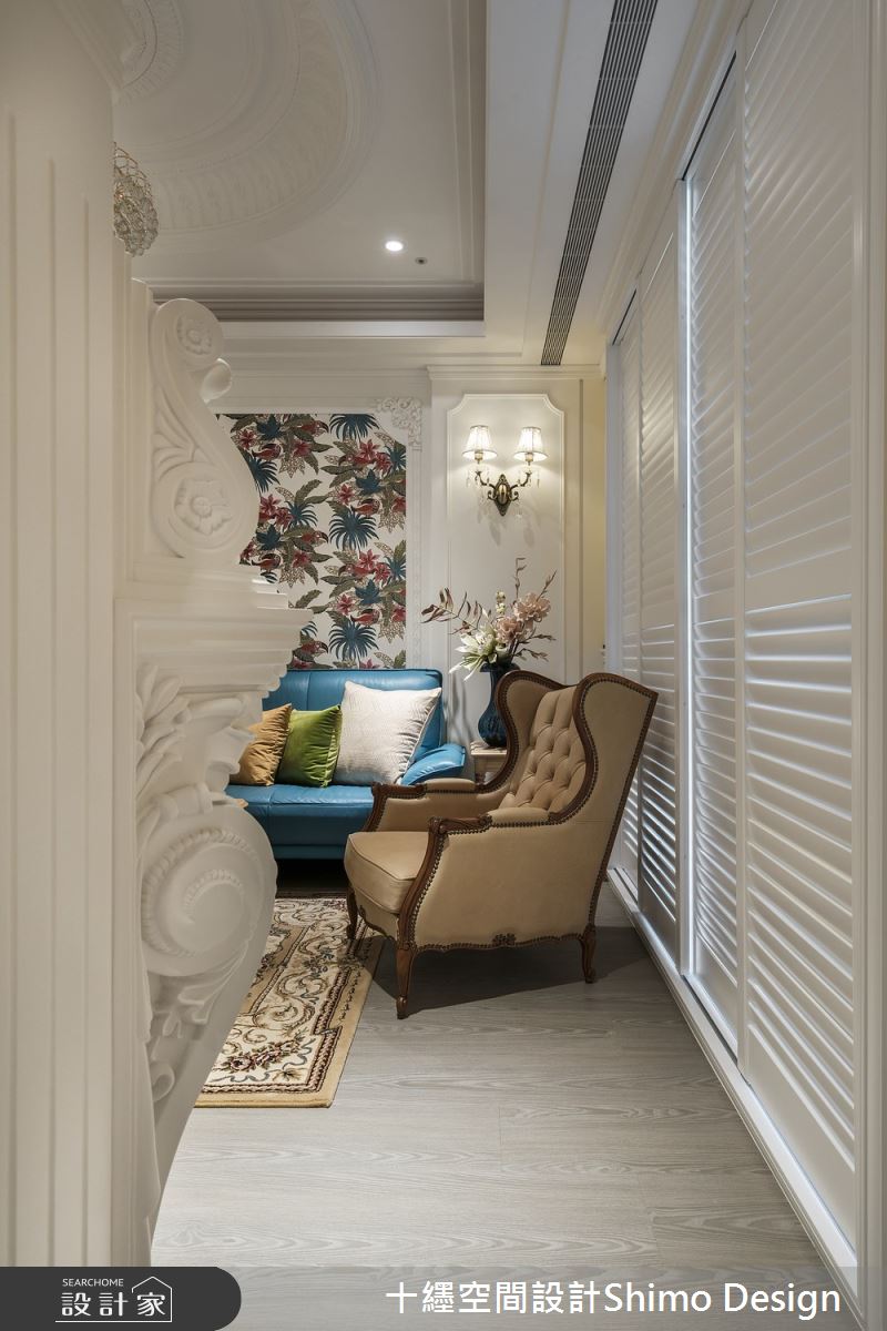 60坪新成屋(5年以下)＿鄉村風客廳案例圖片＿十纆室內裝修設計有限公司＿十纆_柔光瑰境之5