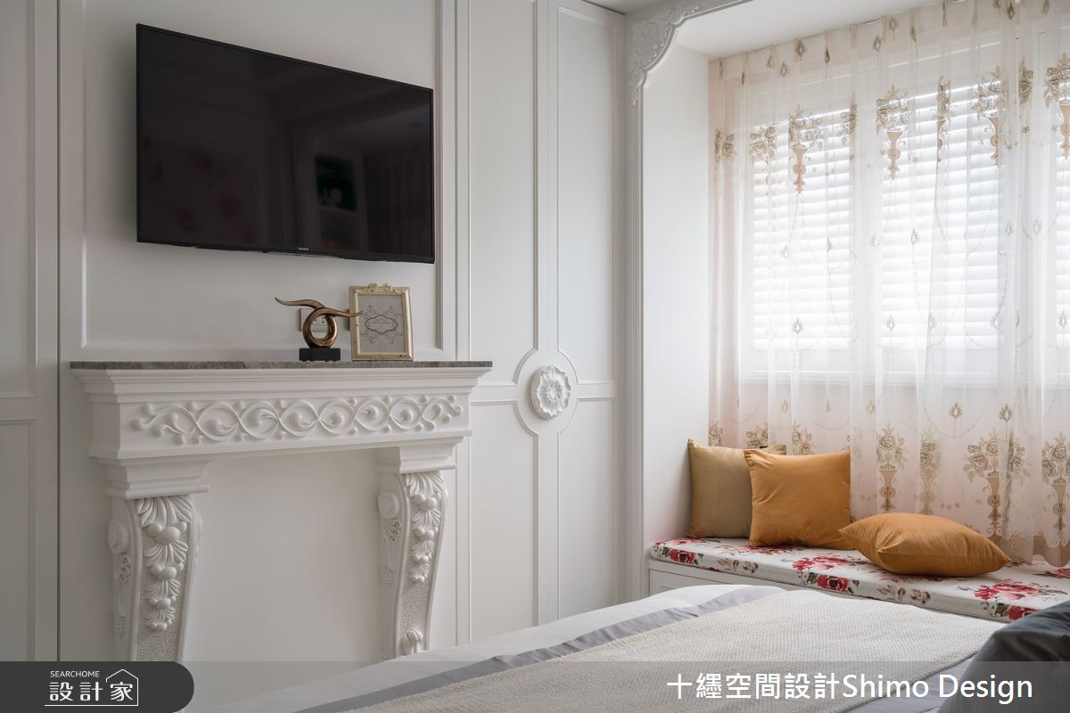 60坪新成屋(5年以下)＿鄉村風臥室案例圖片＿十纆室內裝修設計有限公司＿十纆_柔光瑰境之12